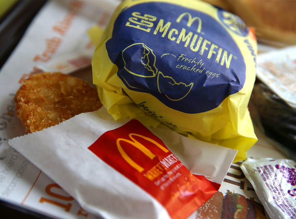 McDonald's Egg McMuffin, hash browns McDonald's Egg McMuffin, hash browns